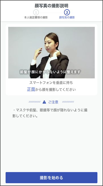 写真の撮影